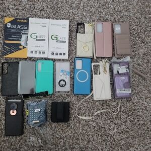 Samsung Galaxy cases note 20, s22 and flip 4